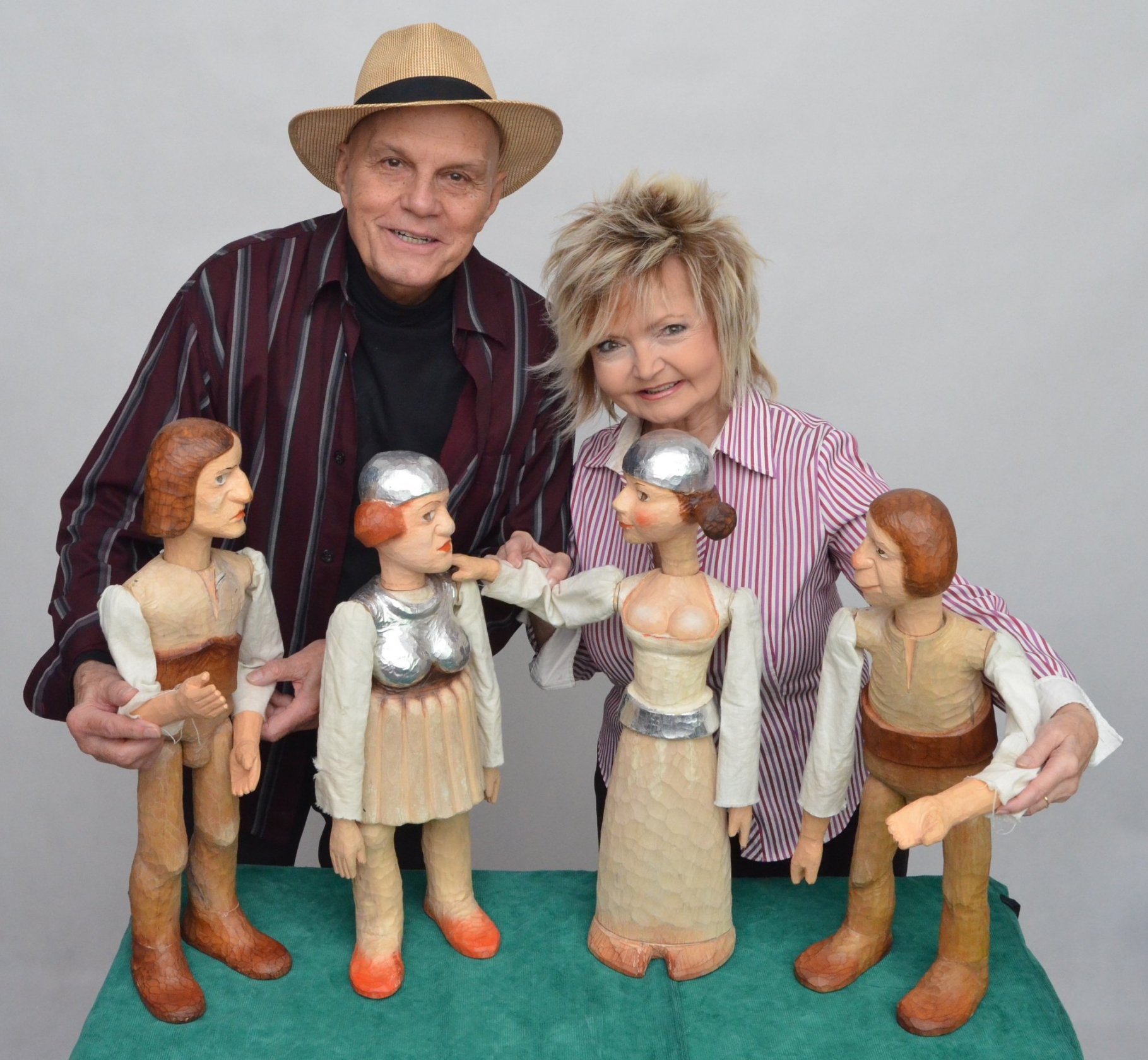 Eva Hrušková s manželem Janem Přeučilem se věnují divadlu pro děti